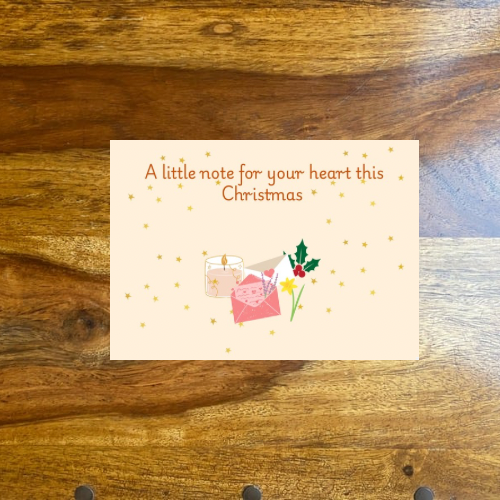 Christmas Letters Club Postcard