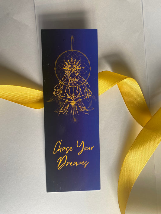 Chase your dreams bookmark