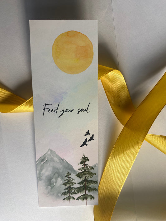 Feed your soul bookmark